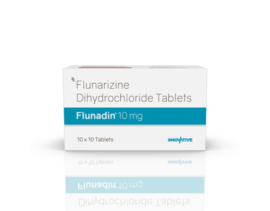 Flunadin 10 mg Tablets (IOSIS) Front