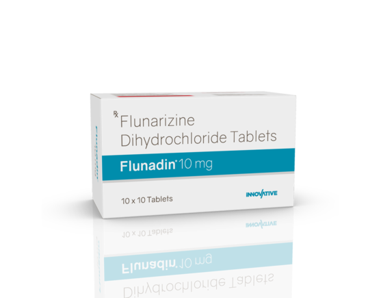 Flunadin 10 mg Tablets (IOSIS) Left
