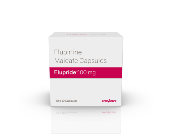 Flupride 100 mg Capsules (IOSIS) Front