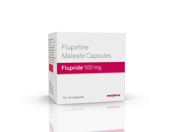 Flupride 100 mg Capsules (IOSIS) Left