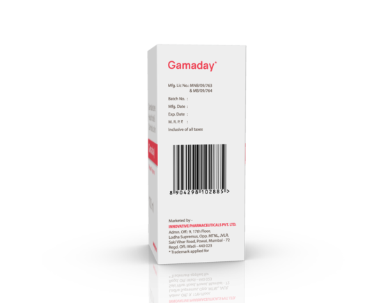 Gamaday Lotion 100 ml (IOSIS) Left Side