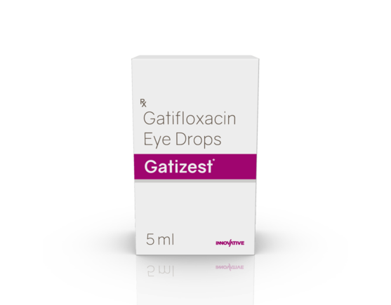 Gatizest Eye Drops 5 ml (Appasamy) Front