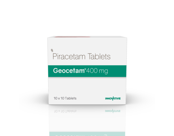 Geocetam 400 mg Tablets (IOSIS) Front