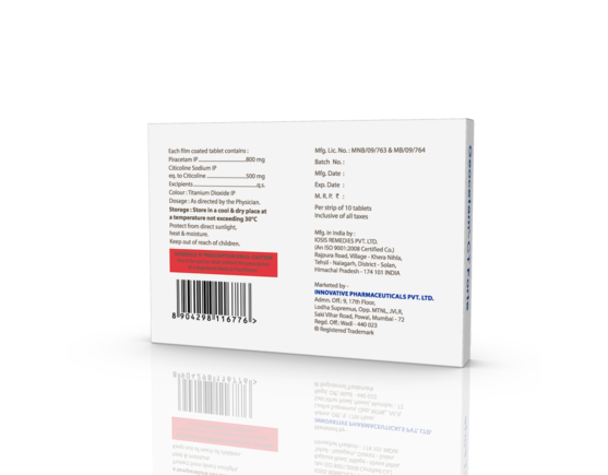 Geocetam-CT Forte Tablets (IOSIS) Back