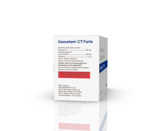 Geocetam-CT Forte Tablets (IOSIS) Composition