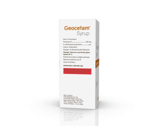 Geocetam Syrup 100 ml (IOSIS) Right Side