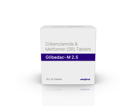 Glibedac-M 2.5 Tablets (IOSIS) Front