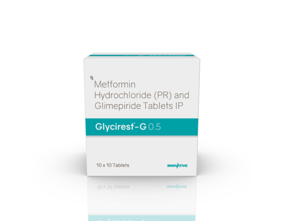 Glycirest-G 0.5 Tablets (IOSIS) Front