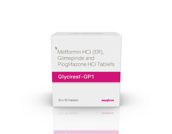 Glycirest-GP1 Tablets (IOSIS) Front