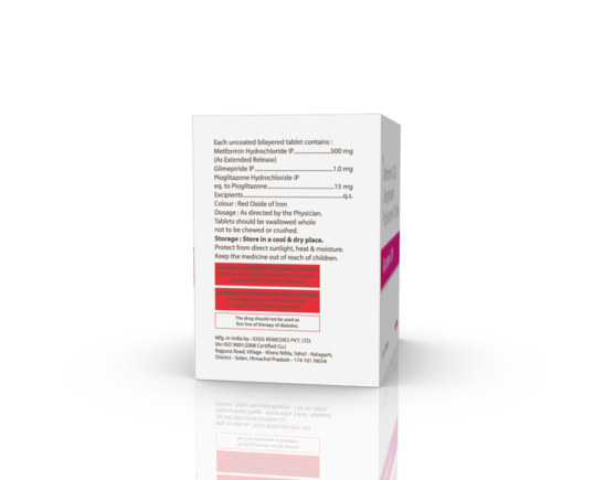 Glycirest-GP1 Tablets (IOSIS) Right side