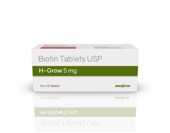 H-Grow 5 mg Tablets (IOSIS) Front