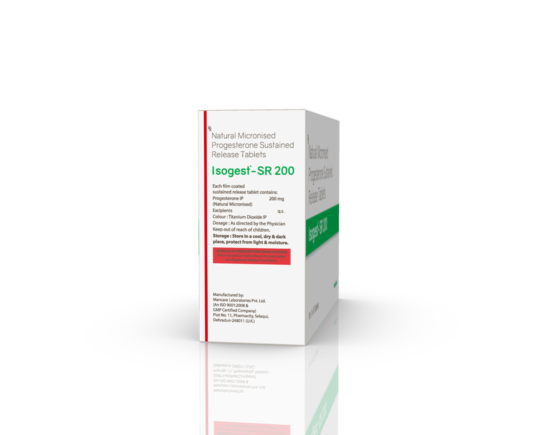 Isogest-SR 200 Tablets (Mancare) (Outer) Composition