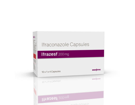 Itrazest 200 mg Capsules (IOSIS) Left (2)