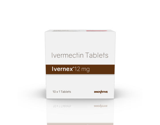 Ivernex 12 mg Tablet (IOSIS) Front