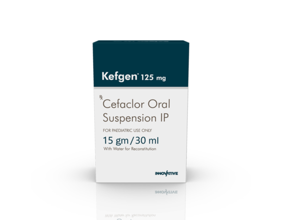 Kefgen 125 mg Dry Syrup (Polestar) Front