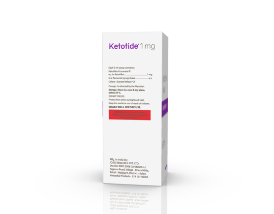 Ketotide Syrup 60 ml (IOSIS) Right Side