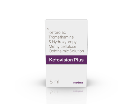 Ketovision Plus Eye Drops 5 ml (Appasamy) Front