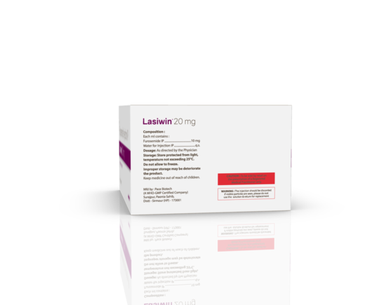 Lasiwin Injection 20 mg (Blister) (Pace Biotech) Composition