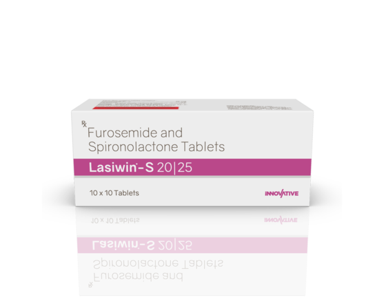 Lasiwin-S 20 25 Tablets (IOSIS) Front