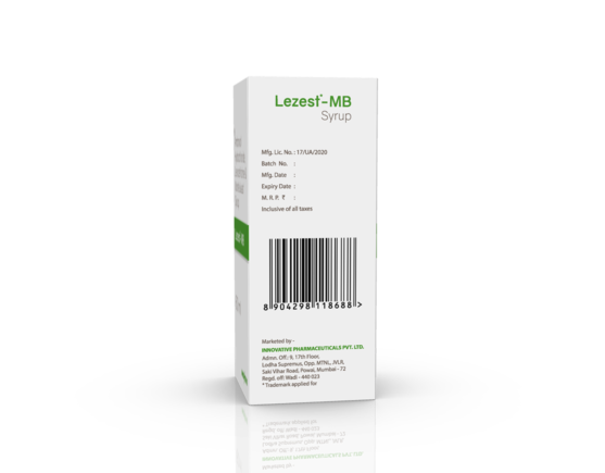 Lezest-MB Syrup 60 ml (Golden Life Sciences) Barcode