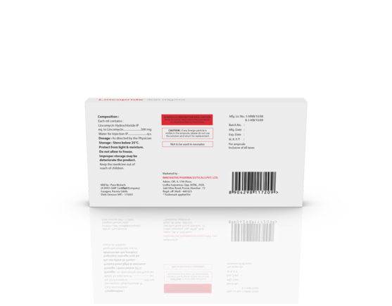 Lincopride Injection (Pace Biotech) Barcode & Composition