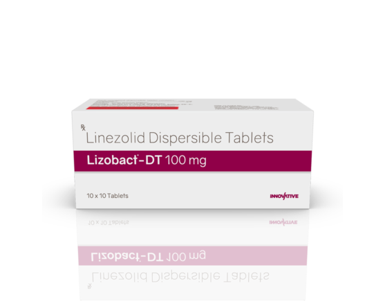 Lizobact 100 mg DT (IOSIS) Front