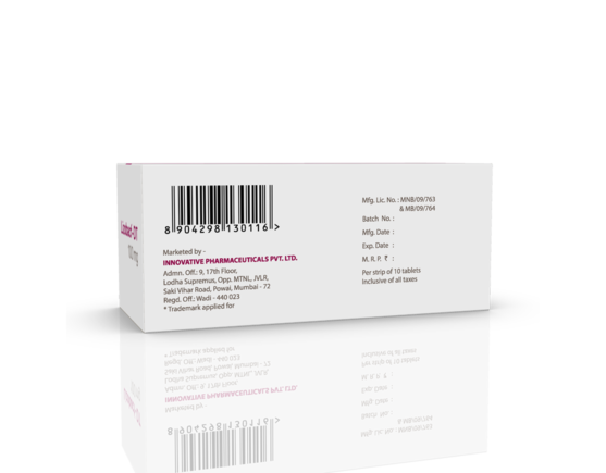 Lizobact 100 mg DT (IOSIS) Left Side