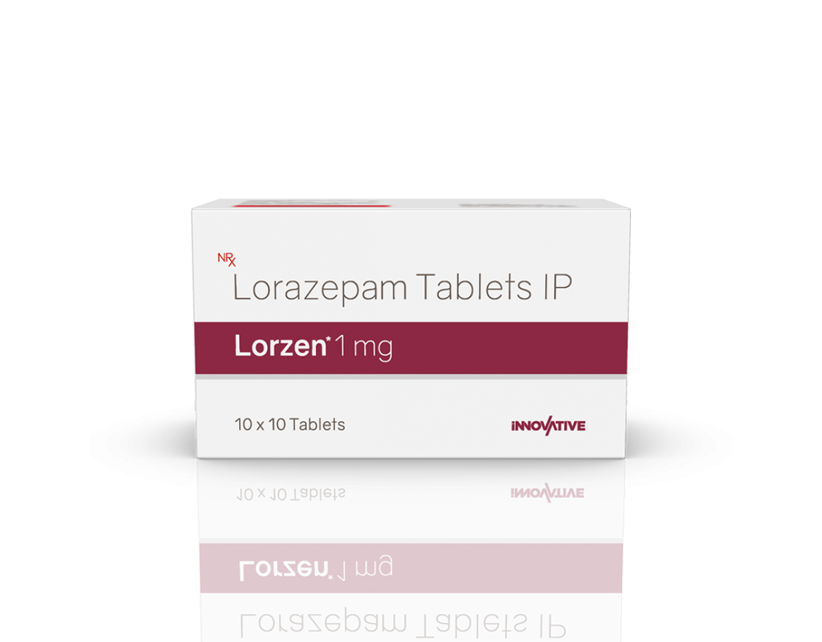 Lorazepam 1 mg tableta