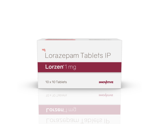 Lorzen 1 mg Tablets (IOSIS) Front