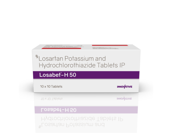 Losabet-H 50 Tablets (IOSIS) Front