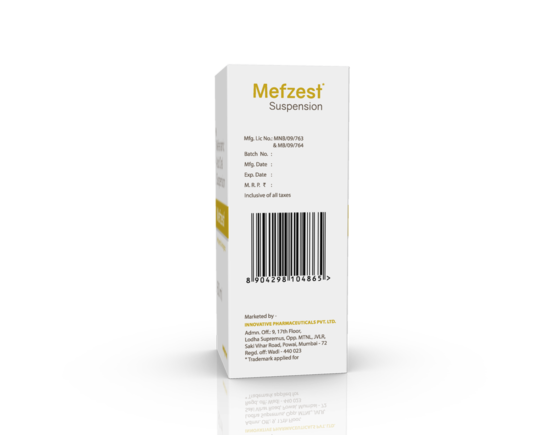 Mefzest Suspension 60 ml (IOSIS) Left Side