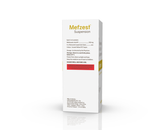 Mefzest Suspension 60 ml (IOSIS) Right side