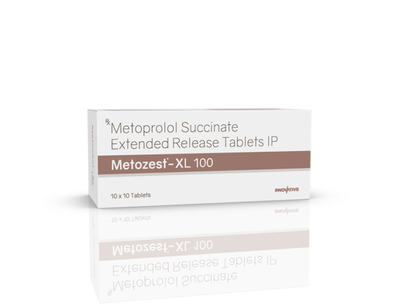 Metozest-XL 100 Tablets (IOSIS) Left