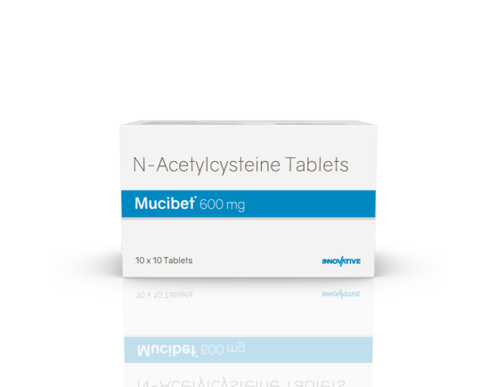 Mucibet 600 mg Tablets (IOSIS) Front