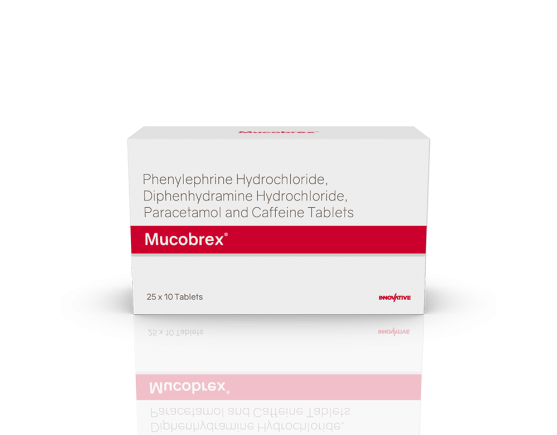 Mucobrex Tablets (IOSIS) Front