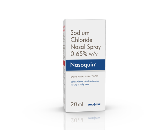 Nasoquin Nasal Spray 20 ml (Aishwariya Healthcare) Left