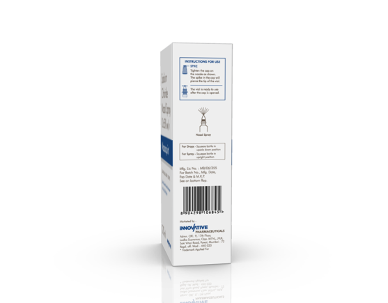 Nasoquin Nasal Spray 20 ml (Aishwariya Healthcare) Left Side