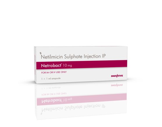 Netrobact 10 mg Injection Pace Biotech Left