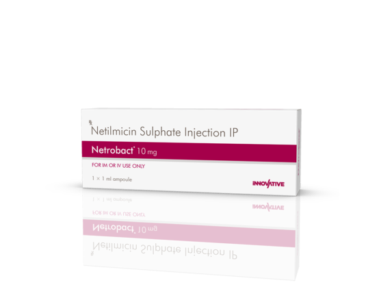 Netrobact 10 mg Injection Pace Biotech Right