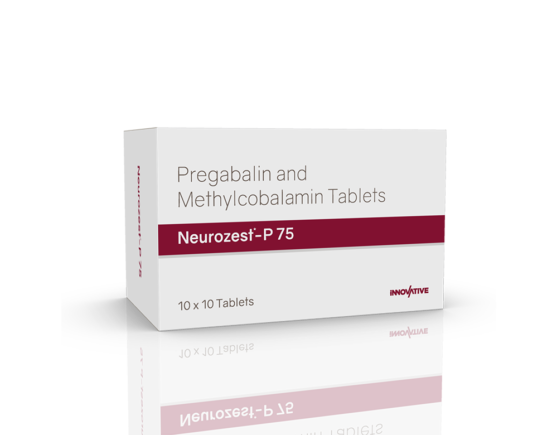 Neurozest-P 75 Tablets (IOSIS) Left