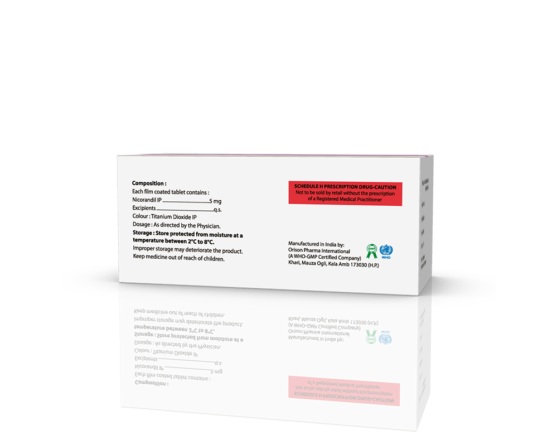 Nicorest 5 mg Tablets (Orison) Composition