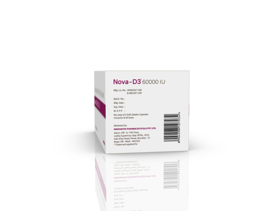 Nova-D3 Softgels (Capsoft) (Outer) Left Side