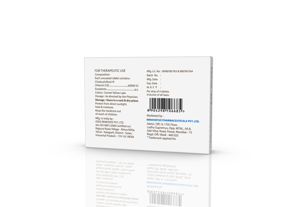 Nova-D3 Tablets Suppliers in India - Innovative Pharma