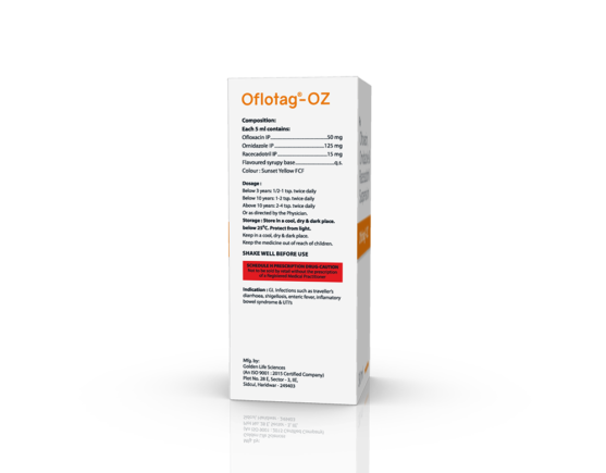 Oflotag-OZ suspension 30 ml (Golden Life Sciences) Composition
