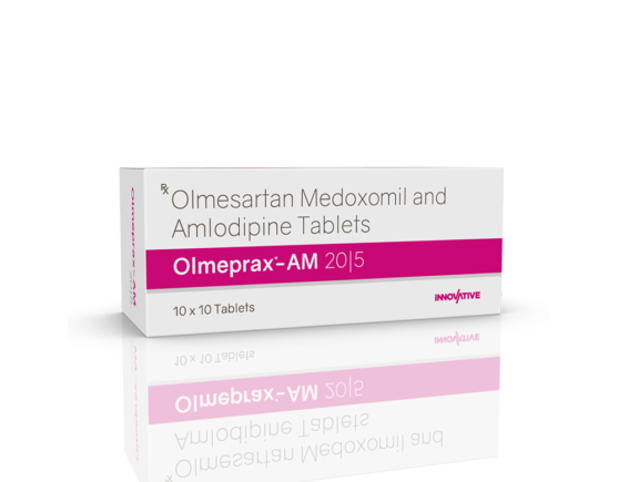 Olmeprax-AM 20 5 Tablets (IOSIS) Left