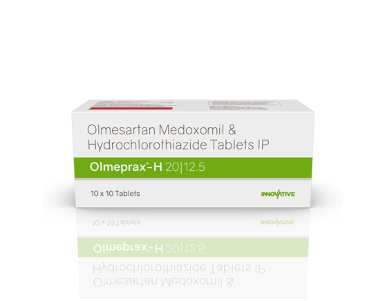 Olmeprax-H 20 12.5 Tablets (IOSIS) Front