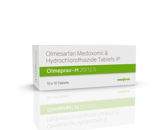 Olmeprax-H 20 12.5 Tablets (IOSIS) Left