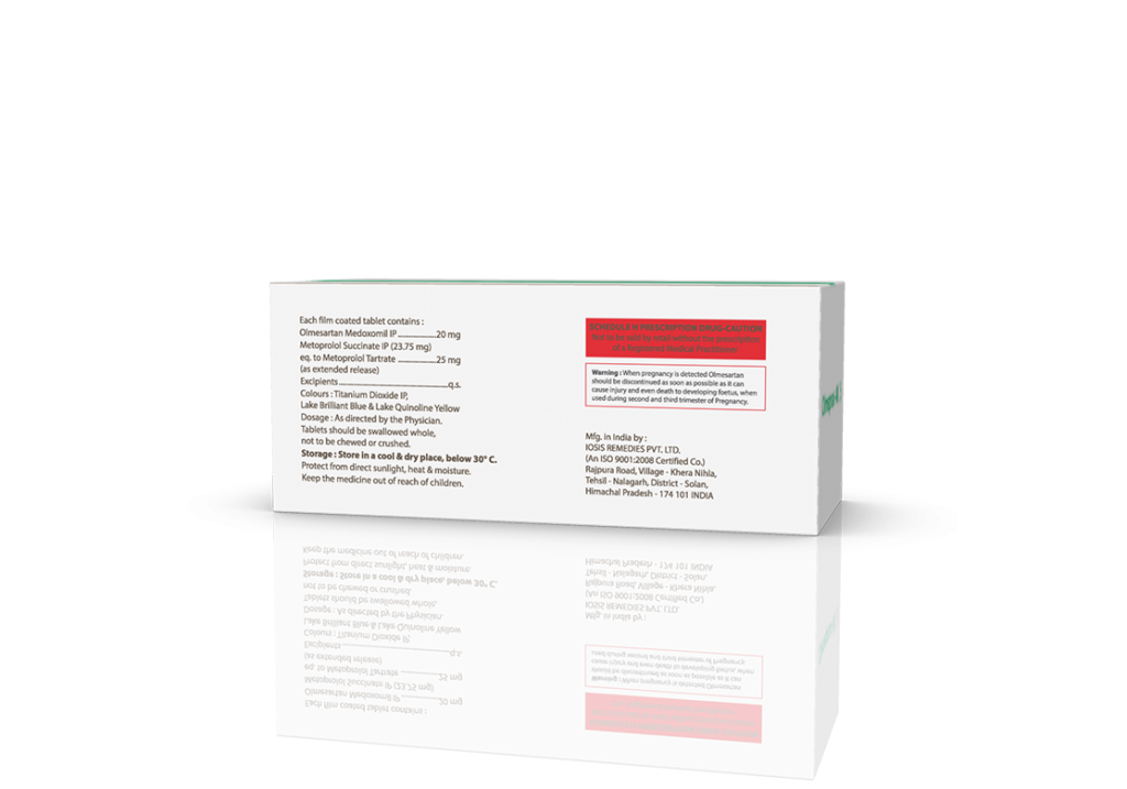 Olmeprax-M 25 Tablets Suppliers in India - Innovative Pharma