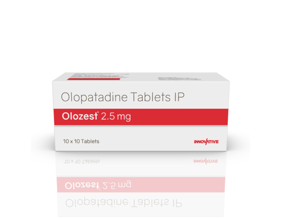 Olozest 2.5 mg Tablets (IOSIS) Front