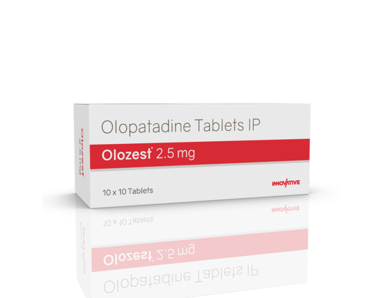 Olozest 2.5 mg Tablets (IOSIS) Left